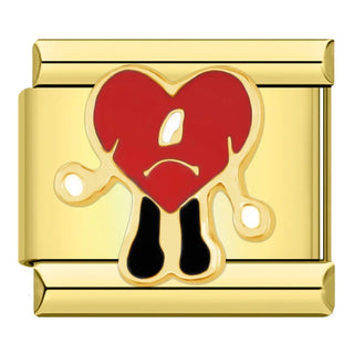 CHARM CORAZÓN DE VERANO DORADO