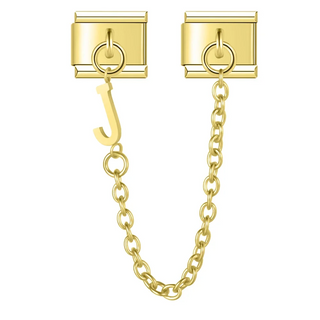 CHARM COLGANTE ORO LETRA J