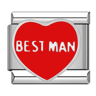 CHARM CORAZÓN BEST MAN