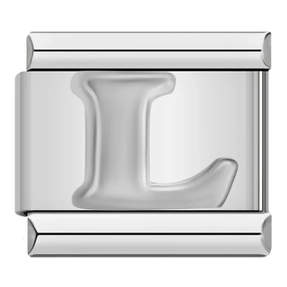 CHARM LETRA L PLATA