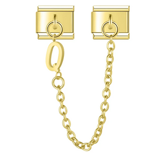 CHARM COLGANTE ORO LETRA Q