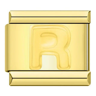 CHARM LETRA R DORADA