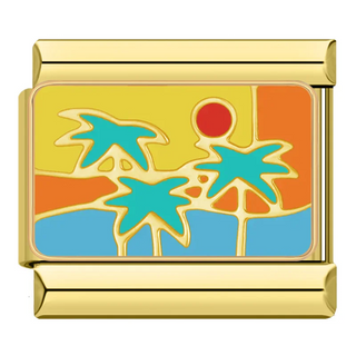 CHARM PALMERAS ORO