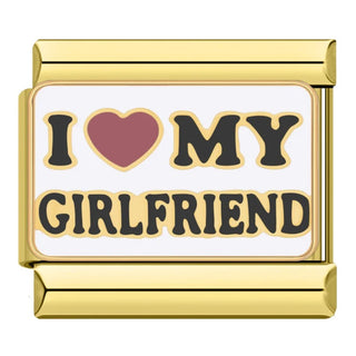 CHARM AMO A MI NOVIA DORADO