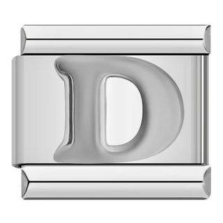 CHARM LETRA D PLATA
