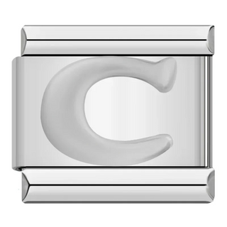 CHARM LETRA C PLATA