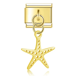 CHARM COLGANTE ESTRELLA DE MAR ORO