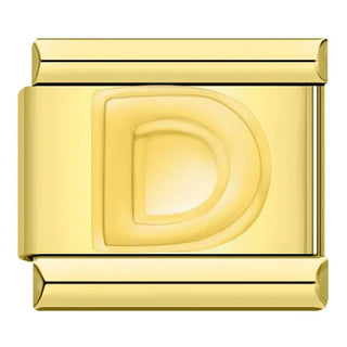 CHARM LETRA D DORADA