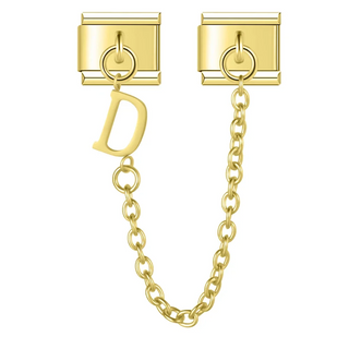 CHARM COLGANTE ORO LETRA D