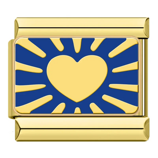 CHARM CORAZÓN ORO