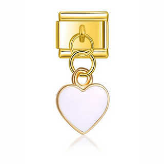 CHARM COLGANTE CORAZÓN ORO