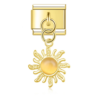 CHARM COLGANTE SOL ORO