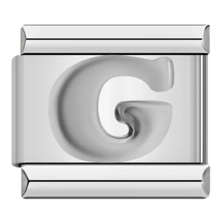 CHARM LETRA G PLATA
