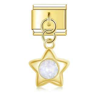 CHARM COLGANTE ESTRELLA DORADO