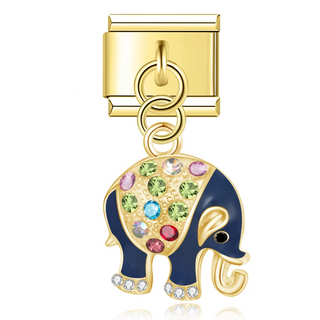 CHARM COLGANTE ELEFANTE ORO