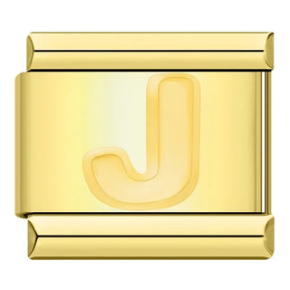 CHARM LETRA J DORADA