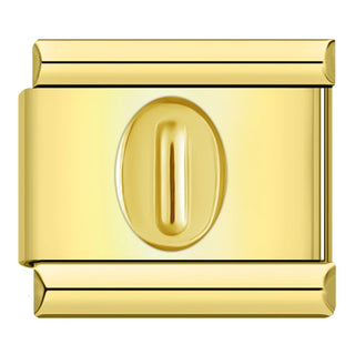 CHARM NUMERO 0 DORADO
