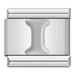 CHARM LETRA I PLATA