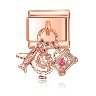 CHARM COLGANTE VACACIONES COBRE