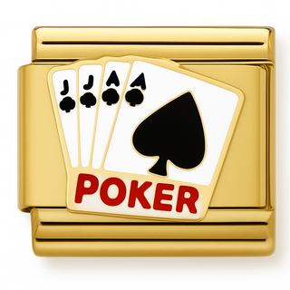 CHARM POKER DORADO