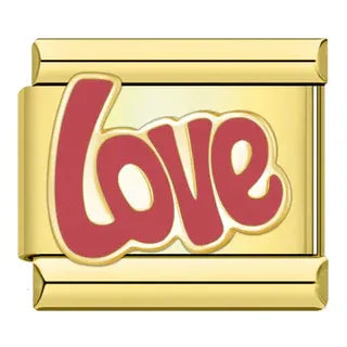 CHARM LOVE DORADA