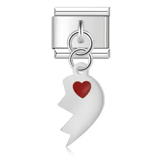 CHARM COLGANTE MEDIO CORAZON DERECHO