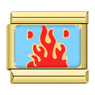 CHARM LLAMA DORADA