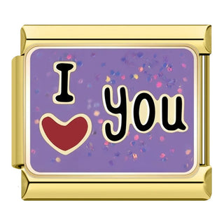 CHARM I LOVE YOU DORADO